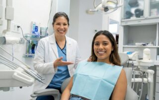 Patient after affordable dental bonding repair in Alexandria VA at Christine L. Mai DDS PC