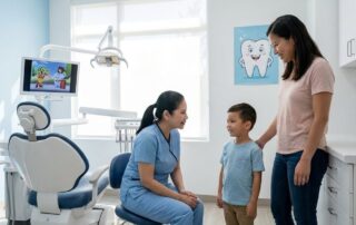 Dentist in Woodbridge VA welcoming patient for wisdom teeth removal consultation