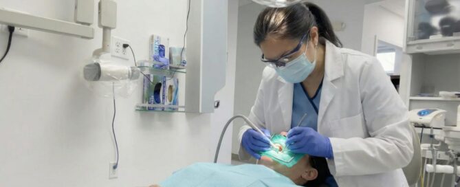 Dentist in Alexandria VA welcoming patient for root canal treatment