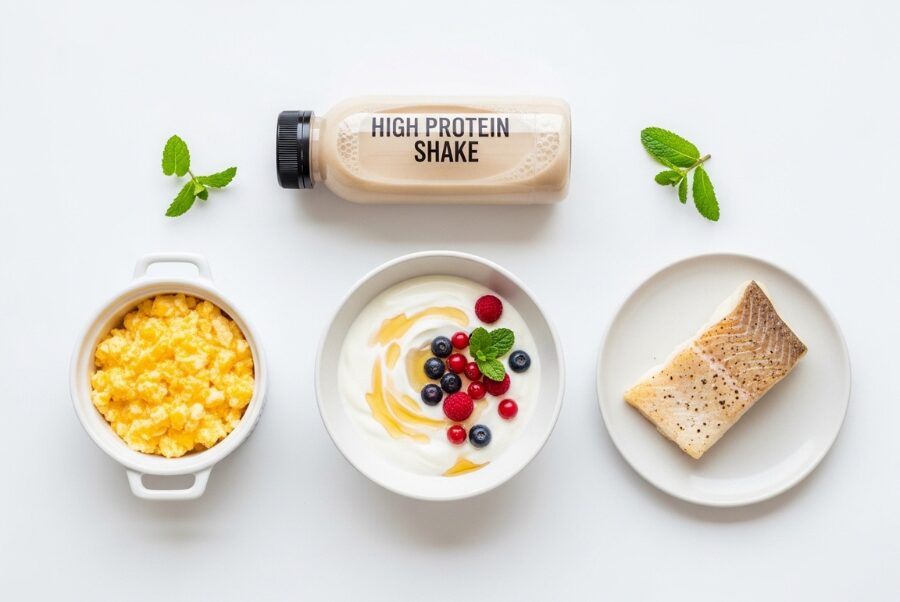 High protein intake foods recommended after jaw surgery