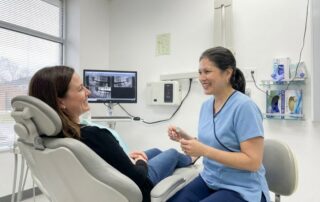 dental implant consultation Woodbridge VA friendly dentist patient discussion