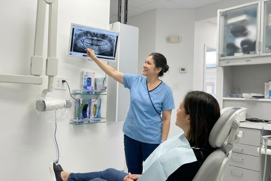 dental implant consultation exam xray Woodbridge VA