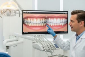 digital smile design preview before after Woodbridge VA dental office