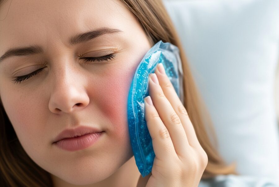 reducing swelling after wisdom tooth extraction cold compress method